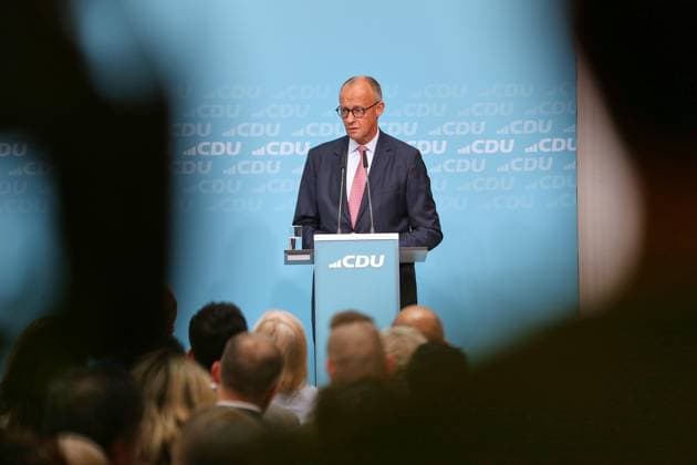 Berlin, Germany, September 17, 2026 Konrad Adenauer House CDU Election Campaign Final Push Federal Chancellor Friedrich Merz CDU Copyright: xdtsxNachrichtenagenturx dts_135229