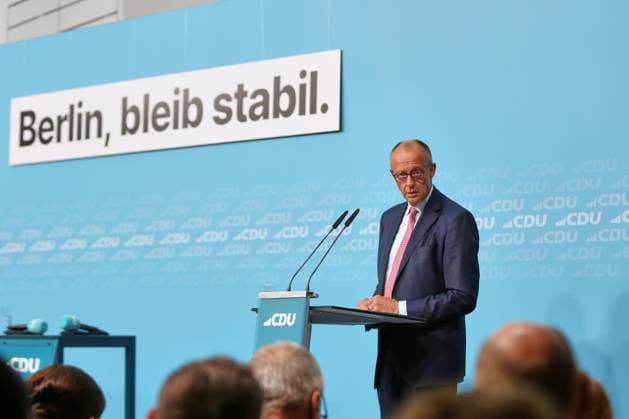 Berlin, Germany, September 17, 2026 Konrad Adenauer House CDU Election Campaign Final Push Federal Chancellor Friedrich Merz CDU Copyright: xdtsxNachrichtenagenturx dts_135245