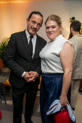 ABB UEFA s Soenke Moehring and Gisa Flake were guests at the UFA Celebrity Gathering Back in Berlin at the UFA GmbH Berlin offices, Berlin, September 17, 2026