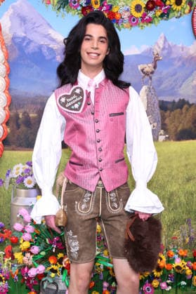 Alexavius Hill upon arrival at the RTL TV show HeidiFest by Heidi Klum at the Hofbräuhaus in Munich, September 17, 2026 Foto:xK.xKriegerx xFuturexImagex heidifest_6871