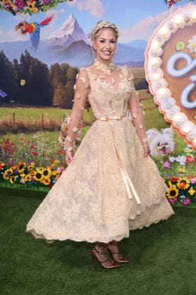 Isi Glück upon arrival at the RTL TV show HeidiFest by Heidi Klum at the Hofbräuhaus in Munich, September 17, 2026 Foto:xK.xKriegerx xFuturexImagex heidifest_6890