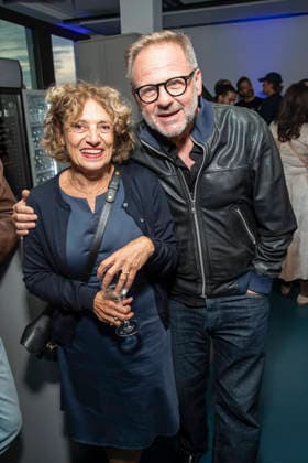 ABB UFA s Adriana Altaras and Samuel Finzi as guests at the UFA Celebrity Gathering Back in Berlin at the UFA GmbH Berlin offices, Berlin, September 17, 2026