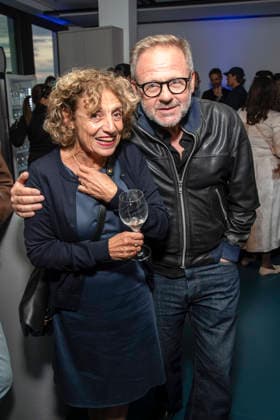 ABB UFA s Adriana Altaras and Samuel Finzi as guests at the UFA Celebrity Gathering Back in Berlin at the UFA GmbH Berlin offices, Berlin, September 17, 2026