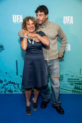 ABB UFA s Adriana Altaras and Leo Altaras as guests at the UFA Celebrity Gathering Back in Berlin at the UFA GmbH Berlin offices, Berlin, September 17, 2026