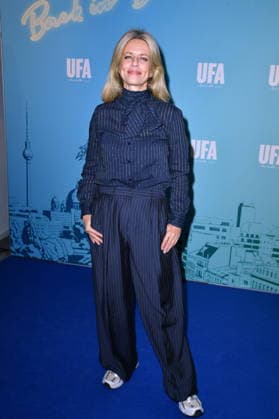 UFA Back in Berlin Reception: Miriam Lahnstein on the Blue Carpet at the UFA Back in Berlin Reception at the BE YOND OFFICE in Berlin on September 17, 2026 Copyright: xEventpressxBerndtx