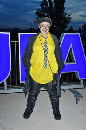 UFA Back in Berlin Reception: Katharina Thalbach on the Blue Carpet at the UFA Back in Berlin Reception at BE YOND OFFICE in Berlin on September 17, 2026 Copyright: xEventpressxBerndtx