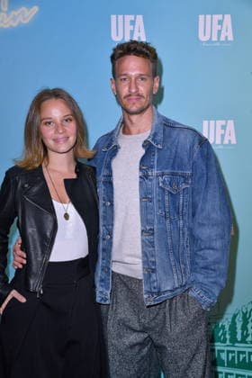 UFA Back in Berlin Reception: Sonja Gerhardt and Vladimir Burlakov on the Blue Carpet at the UFA Back in Berlin Reception at BE YOND OFFICE in Berlin on September 17, 2026 Copyright: xEventpressxBerndtx