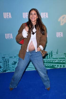UFA Back in Berlin Reception: Chryssanthi Kavazi on the Blue Carpet at the UFA Back in Berlin Reception at BE YOND OFFICE in Berlin on September 17, 2026 Copyright: xEventpressxBerndtx