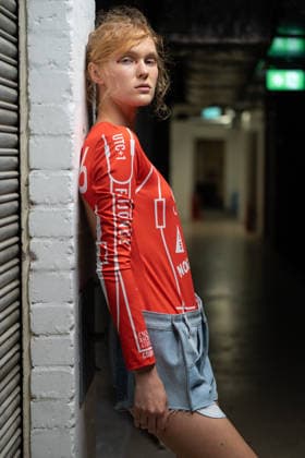 LFW - Ksenia Schnaider Backstage A model is seen backstage at the Ksenia Schnaider show during London Fashion Week September 2026 at The Strand in London, England on September 17, 2026. Photo by LounisPhotography ABACAPRESS.COM London United Kingdom  Copyright: xLounisPhotography ABACAx