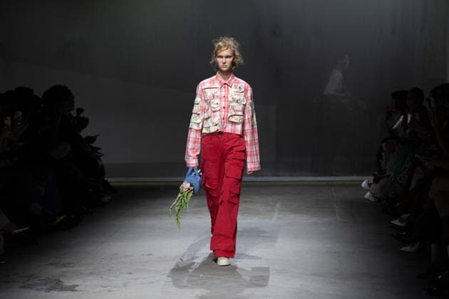 LFW - Ksenia Schnaider Runway A model walks the runway at the Ksenia Schnaider show during London Fashion Week September 2026 at The Strand in London, England on September 17, 2026. Photo by LounisPhotography ABACAPRESS.COM London United Kingdom  Copyright: xLounisPhotography ABACAx