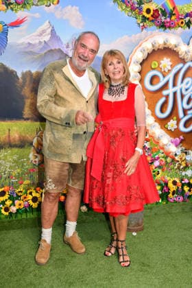 Ireen Sheer with her husband Klaus Jürgen Kahl at the 2nd HeidiFest by Heidi Klum, a pre-Oktoberfest event hosted by RTL at the Hofbräuhaus in Munich on September 17, 2026