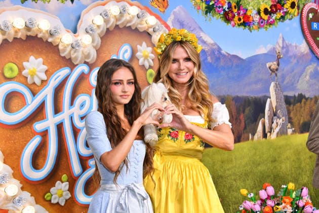Heidi Klum with her daughter Leni Klum 2 at HeidiFest by Heidi Klum, a pre-Oktoberfest event on RTL at the Hofbräuhaus in Munich, September 17, 2026