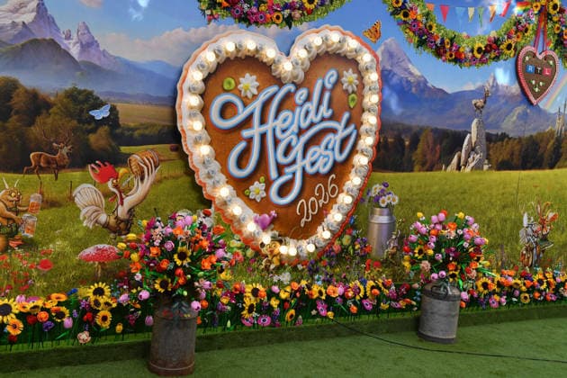 Overview 2: HeidiFest by Heidi Klum—Pre-Oktoberfest Event at RTL Hofbräuhaus in Munich, September 17, 2026