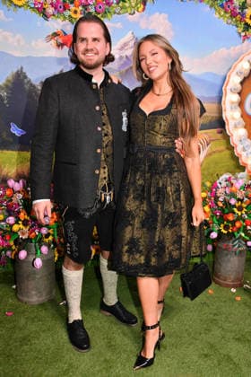 Joelina Drews with her boyfriend 2 at HeidiFest, hosted by Heidi Klum, a pre-Oktoberfest event on RTL at the Hofbräuhaus in Munich on September 17, 2026