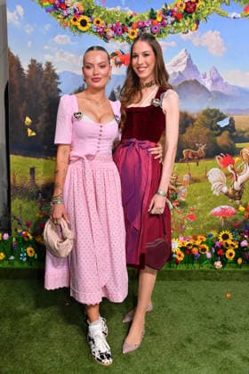 Cheyenne Ochsenknecht and Alena Siegel at the 2nd HeidiFest by Heidi Klum, a pre-Oktoberfest event hosted by RTL at the Hofbräuhaus in Munich on September 17, 2026