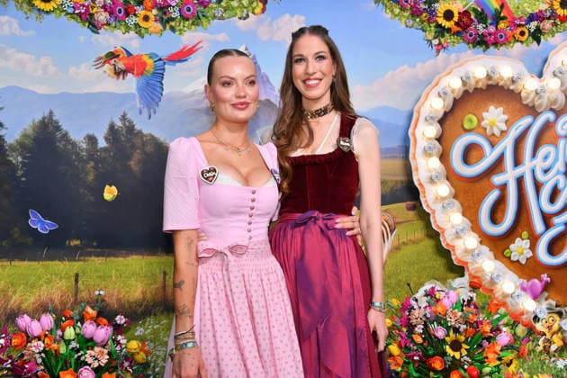 Cheyenne Ochsenknecht and Alena Siegel at the 2nd HeidiFest by Heidi Klum, a pre-Oktoberfest event hosted by RTL at the Hofbräuhaus in Munich on September 17, 2026