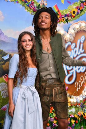 Leni Klum and Henry Samuel at the 2nd HeidiFest by Heidi Klum, a pre-Oktoberfest event hosted by RTL at the Hofbräuhaus in Munich on September 17, 2026