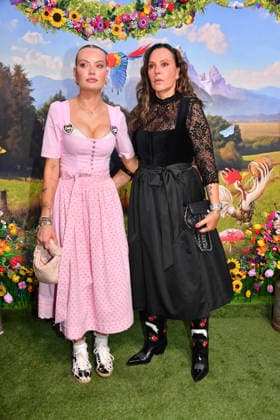 Cheyenne Ochsenknecht and Natascha Oschenknecht at the 2nd HeidiFest by Heidi Klum, a pre-Oktoberfest event hosted by RTL at the Hofbräuhaus in Munich on September 17, 2026