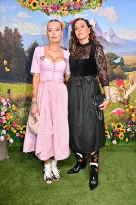 Cheyenne Ochsenknecht and Natascha Oschenknecht at the 2nd HeidiFest by Heidi Klum, a pre-Oktoberfest event hosted by RTL at the Hofbräuhaus in Munich on September 17, 2026