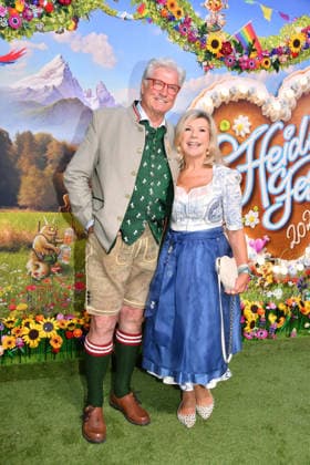 Marianne and Michael at the 2nd HeidiFest by Heidi Klum, a Pre-Oktoberfest Event on RTL at the Hofbräuhaus in Munich, September 17, 2026