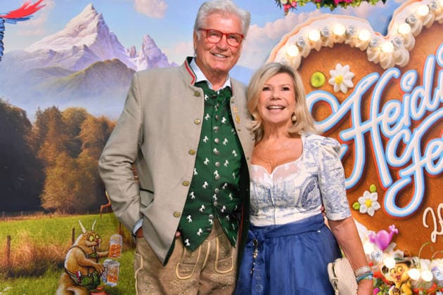 Marianne and Michael at the 2nd HeidiFest by Heidi Klum, a Pre-Oktoberfest Event on RTL at the Hofbräuhaus in Munich, September 17, 2026