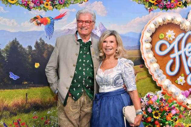 Marianne and Michael at the 2nd HeidiFest by Heidi Klum, a Pre-Oktoberfest Event on RTL at the Hofbräuhaus in Munich, September 17, 2026