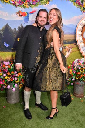 Joelina Drews with her boyfriend at the 2nd HeidiFest by Heidi Klum, a pre-Oktoberfest event hosted by RTL at the Hofbräuhaus in Munich on September 17, 2026