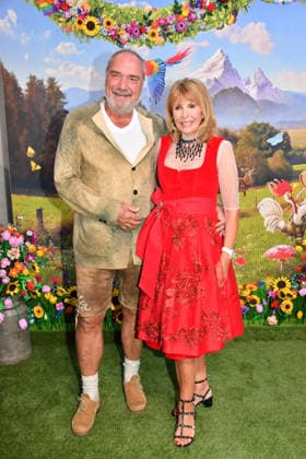 Ireen Sheer with her husband Klaus Jürgen Kahl at the 2nd HeidiFest by Heidi Klum, a pre-Oktoberfest event hosted by RTL at the Hofbräuhaus in Munich on September 17, 2026