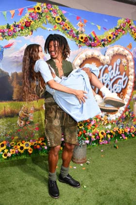 Leni Klum and Henry Samuel at the 2nd HeidiFest by Heidi Klum, a pre-Oktoberfest event hosted by RTL at the Hofbräuhaus in Munich on September 17, 2026