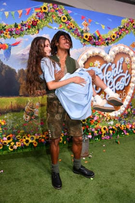 Leni Klum and Henry Samuel at the 2nd HeidiFest by Heidi Klum, a pre-Oktoberfest event hosted by RTL at the Hofbräuhaus in Munich on September 17, 2026