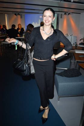 Doreen Wilde at the UFA Back reception at BE YOND OFFICE in Berlin on September 17, 2026