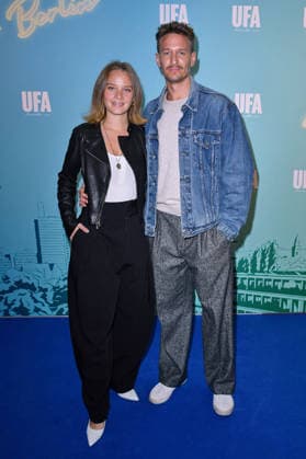 Sonja Gerhardt and Vladimir Burlakov at the UFA Back reception at BE YOND OFFICE in Berlin on September 17, 2026