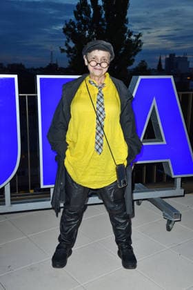 Katharina Thalbach at the UFA Back reception at BE YOND OFFICE in Berlin on September 17, 2026