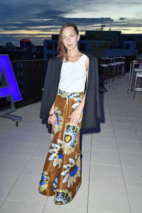 Katharina Schuettler at the UFA Back reception at BE YOND OFFICE in Berlin on September 17, 2026 at the UFA Back reception at BE YOND OFFICE in Berlin on September 17, 2026