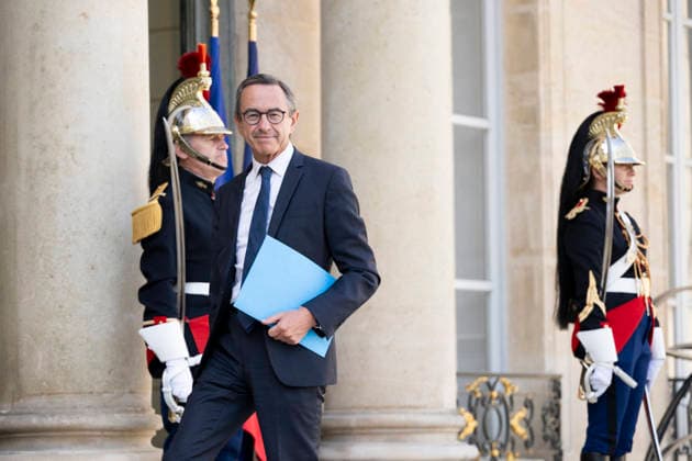 Bruno Retailleau Arrives At Elysee Palace For Meeting With French President - Paris Candidate for French Presidential Election Bruno Retailleau arrives at the Elysee Palace for a meeting with French President in Paris on September 18, 2026. Photo by Eliot Blondet ABACAPRESS.COM Paris France France  Copyright: xBlondetxEliot ABACAx