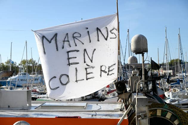 Angry fishermen rally in the port of La Rochelle A fleet of protesting fishermen is arriving at the port of La Rochelle today, September 18, 2026, to protest high fuel prices and difficult working conditions 459755 2026 09 18 France (no person in the photo)  Copyright: xBarbaraxNeymanx xStarfacex STAR_459755_022
