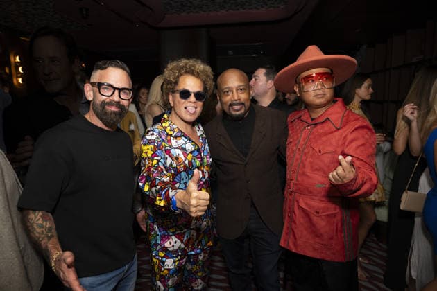 Celebrities attend the Rivani Grand Opening in Miami Featuring: Matthew Lang, Romero Britto, Daymond John & Jefre Where: Miami, Florida, United States When: 17 Sep 2026 Credit: Seth Browarnik INSTARimages EDITORIAL USE ONLY. NOT FOR USE BY NEWSPAPERS BASED IN THE UK. Copyright: xx instar56031872