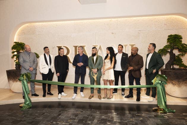 Celebrities attend the Rivani Grand Opening in Miami Featuring: Eric Carpenter, John Terzian, Brian Toll, Steven Meiner, Robert Rivani, Krystal Rivani, Joseph Magazine, Daymond John & Patrick Khoury Where: Miami, Florida, United States When: 17 Sep 2026 Credit: Seth Browarnik INSTARimages EDITORIAL USE ONLY. NOT FOR USE BY NEWSPAPERS BASED IN THE UK. Copyright: xx instar56031894