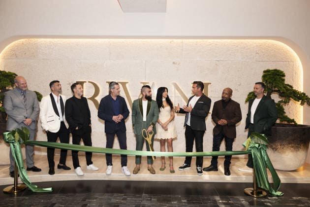 Celebrities attend the Rivani Grand Opening in Miami Featuring: Eric Carpenter, John Terzian, Brian Toll, Steven Meiner, Robert Rivani, Krystal Rivani, Joseph Magazine, Daymond John & Patrick Khoury Where: Miami, Florida, United States When: 17 Sep 2026 Credit: Seth Browarnik INSTARimages EDITORIAL USE ONLY. NOT FOR USE BY NEWSPAPERS BASED IN THE UK. Copyright: xx instar56031899