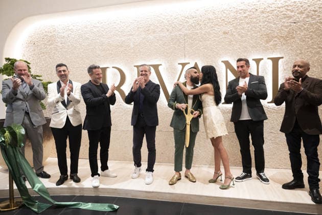 Celebrities attend the Rivani Grand Opening in Miami Featuring: Eric Carpenter, John Terzian, Brian Toll, Steven Meiner, Robert Rivani, Joseph Magazine, Krystal Rivani & Daymond John Where: Miami, Florida, United States When: 17 Sep 2026 Credit: Seth Browarnik INSTARimages EDITORIAL USE ONLY. NOT FOR USE BY NEWSPAPERS BASED IN THE UK. Copyright: xx instar56031845