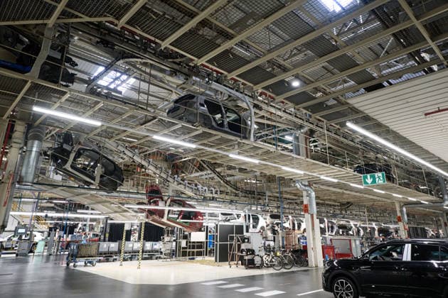 Volkswagen Navarra Announces the Start of Production of the Volkswagen ID. Cross The production line for a Volkswagen ID. Cross at the Volkswagen Navarra facility on September 18, 2026, in Pamplona, Navarra, Spain. The Volkswagen Navarra plant, located in the Landaben Industrial Park in Pamplona, begins mass production today of its new all-electric SUV, the Volkswagen ID Cross, marking a key milestone in the brand’s electrification. SEPTEMBER 18, 2026 Pamplona, Navarra Pamplona, Navarra, Spain  Copyright: xEduardoxParrax 7783339