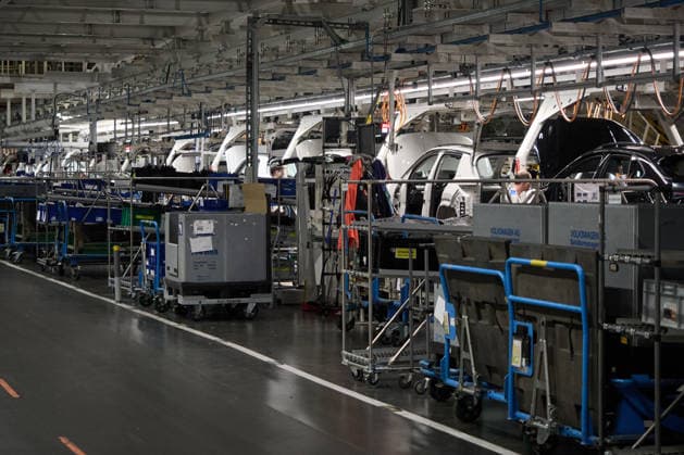 Volkswagen Navarra Announces the Start of Production of the Volkswagen ID. Cross The assembly line for a Volkswagen ID. Cross at the Volkswagen Navarra facility on September 18, 2026, in Pamplona, Navarra, Spain. The Volkswagen Navarra plant, located in the Landaben Industrial Park in Pamplona, begins mass production today of its new all-electric SUV, the Volkswagen ID Cross, marking a key milestone in the brand’s electrification. SEPTEMBER 18, 2026 Pamplona, Navarra Pamplona, Navarra, Spain  Copyright: xEduardoxParrax 7783347