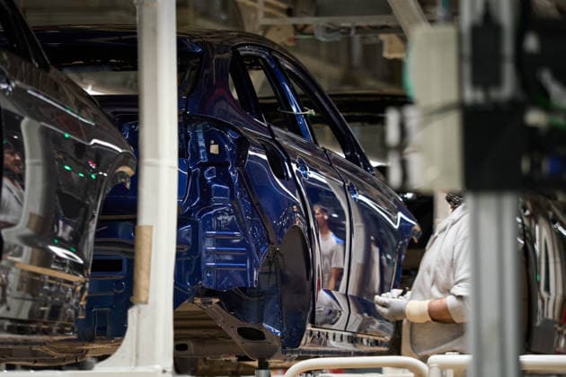 Volkswagen Navarra Announces the Start of Production of the Volkswagen ID. Cross The assembly line for a Volkswagen ID. Cross at the Volkswagen Navarra facility on September 18, 2026, in Pamplona, Navarra, Spain. The Volkswagen Navarra plant, located in the Landaben Industrial Park in Pamplona, begins mass production today of its new all-electric SUV, the Volkswagen ID Cross, marking a key milestone in the brand’s electrification. SEPTEMBER 18, 2026 Pamplona, Navarra Pamplona, Navarra, Spain  Copyright: xEduardoxParrax 7783353