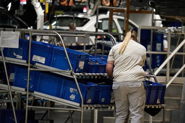 Volkswagen Navarra Announces the Start of Production of the Volkswagen ID. Cross The assembly line for a Volkswagen ID. Cross at the Volkswagen Navarra facility on September 18, 2026, in Pamplona, Navarra, Spain. The Volkswagen Navarra plant, located in the Landaben Industrial Park in Pamplona, begins mass production today of its new all-electric SUV, the Volkswagen ID Cross, marking a key milestone in the brand’s electrification. SEPTEMBER 18, 2026 Pamplona, Navarra Pamplona, Navarra, Spain  Copyright: xEduardoxParrax 7783355