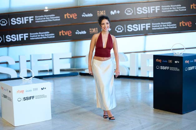 September 18, 2026, Madrid, Madrid, Spain: Mariam Dawoud attended Geister Photocall during 74th San Sebastian International Film Festival at Kursaal Palace on September 18, 2026 in Donostia San Sebastian, Spain Madrid Spain - ZUMAg15_ 20260918_zaf_g15_031 Copyright: xJackxAbuinx