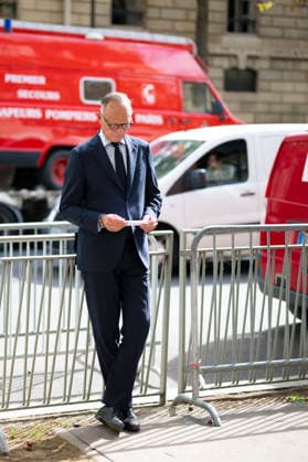 Edouard Philippe Leaves Elysee Palace After Meeting With French President - Paris Candidate at The French Presidential Election Edouard Philippe leaves after a meeting with French President at the Elysee Palace in Paris on September 18, 2026. Photo by Eliot Blondet ABACAPRESS.COM Paris France France  Copyright: xBlondetxEliot ABACAx