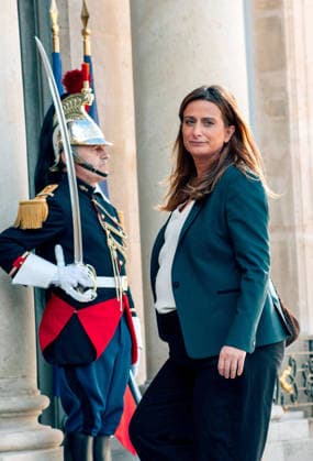 International Crisis: Meeting of Party Leaders at the Élysée Palace Faced with the international crisis, the French President brings together presidential candidates and party leaders at the Élysée Palace for a meeting 459759 2026 09 18 Paris, France Tondelier, Marine  Copyright: xOlivierxJorrionx xStarfacex STAR_459759_022