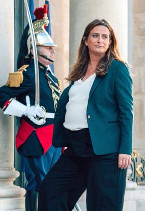 International Crisis: Meeting of Party Leaders at the Élysée Palace Faced with the international crisis, the French President brings together presidential candidates and party leaders at the Élysée Palace for a meeting 459759 2026 09 18 Paris, France Tondelier, Marine  Copyright: xOlivierxJorrionx xStarfacex STAR_459759_023