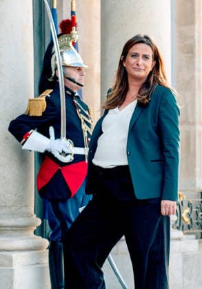 International Crisis: Meeting of Party Leaders at the Élysée Palace Faced with the international crisis, the French President brings together presidential candidates and party leaders at the Élysée Palace for a meeting 459759 2026 09 18 Paris, France Tondelier, Marine  Copyright: xOlivierxJorrionx xStarfacex STAR_459759_025