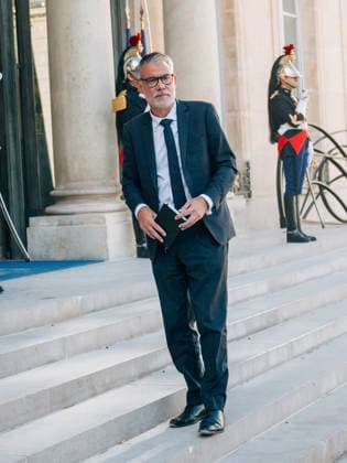 International Crisis: Meeting of Party Leaders at the Élysée Palace Faced with the international crisis, the French President brings together presidential candidates and party leaders at the Élysée Palace for a meeting 459759 2026 09 18 Paris, France Faure, Olivier  Copyright: xOlivierxJorrionx xStarfacex STAR_459759_038